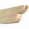 Ekena Millwork Crestline Rough Sawn Rafter Tail, Douglas Fir, 4"W x 8"H x 18"L RFT04X08X18CRE00RDF - alternate 1
